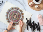 Art-Thérapie : Coloriage de Mandala & Boisson